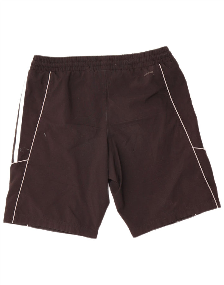 Adidas Masculino Climalite Sport Shorts Pequeno Poliéster Preto