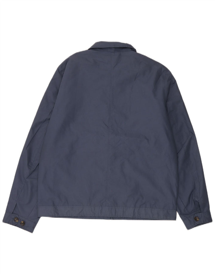 Jaqueta bomber masculina James Pringle Reino Unido 40 poliéster azul grande