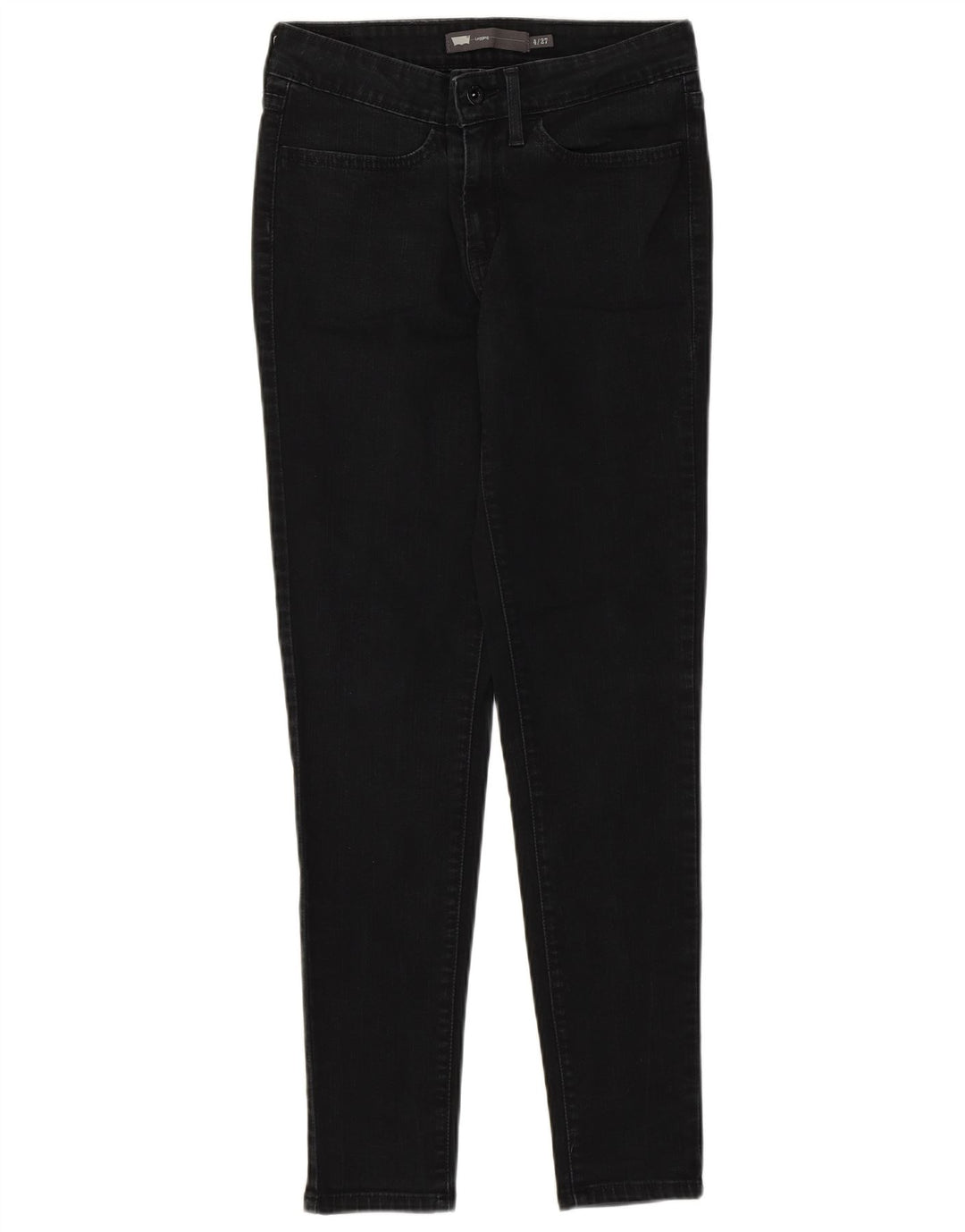 Legging feminina Levi's US 4 pequena W27 L28 algodão preto