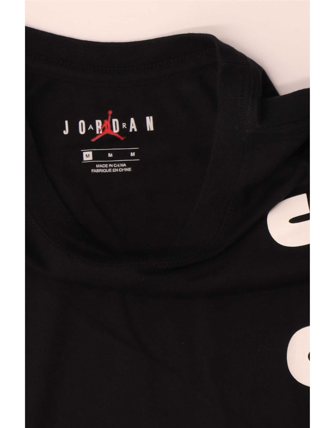 Camiseta Jordan Masculina Graphic Top Médio Algodão Azul Marinho