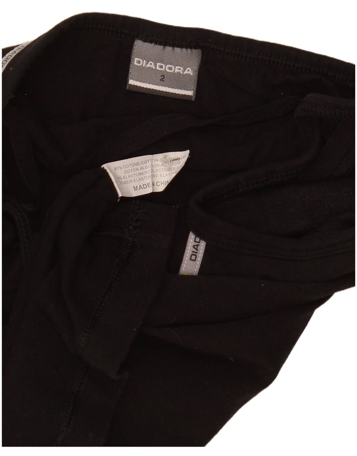 Diadora Womens Cami Top US 2 XS Algodão Preto