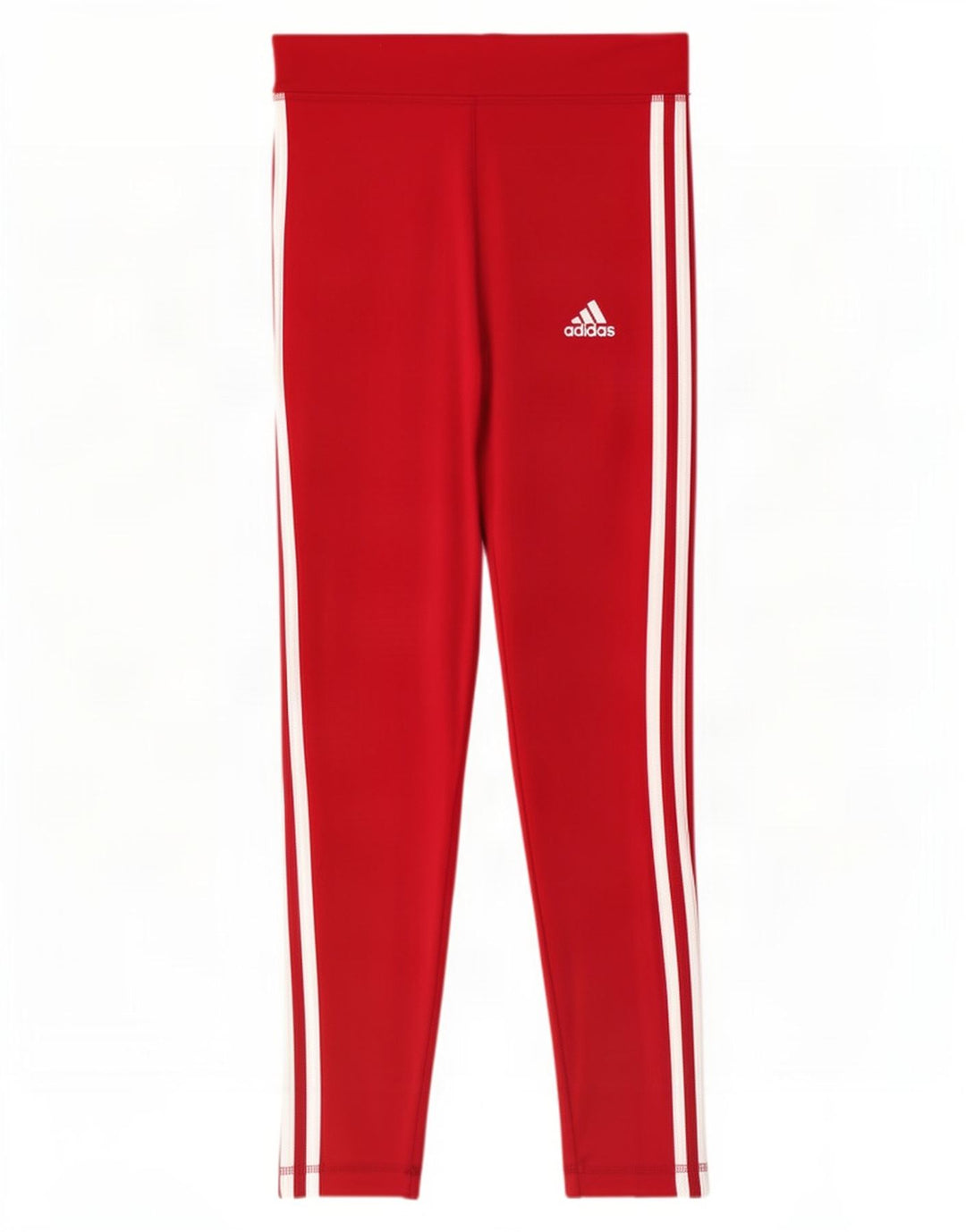 Leggings Adidas Meninas Climalite 13-14 Anos Poliéster Vermelho