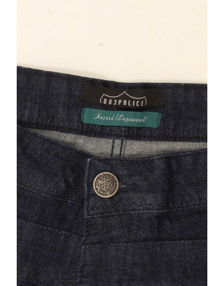 883 Police Mens Engineered Regular Fit Jeans retos W38 L30 Azul marinho