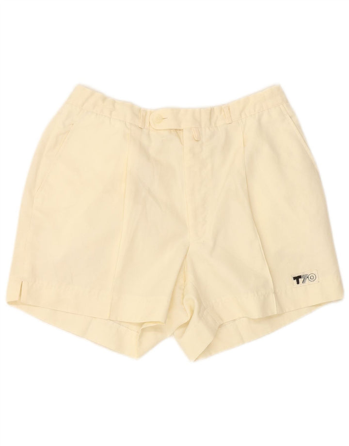 Shorts Chino Feminino VINTAGE W30 Médio Bege