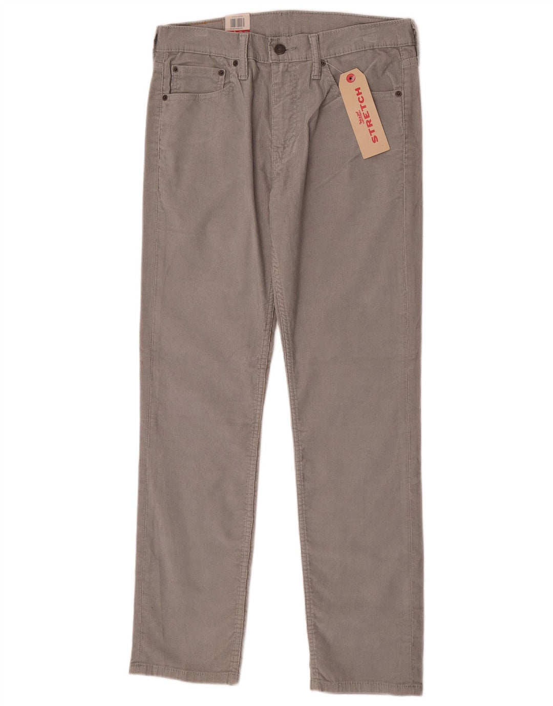Calça Levi's Masculina 511 Slim Corduroy W32 L32 Algodão Cinza