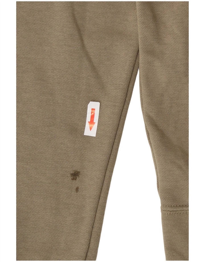 Nike moletom masculino jumper pequeno cáqui algodão esportivo