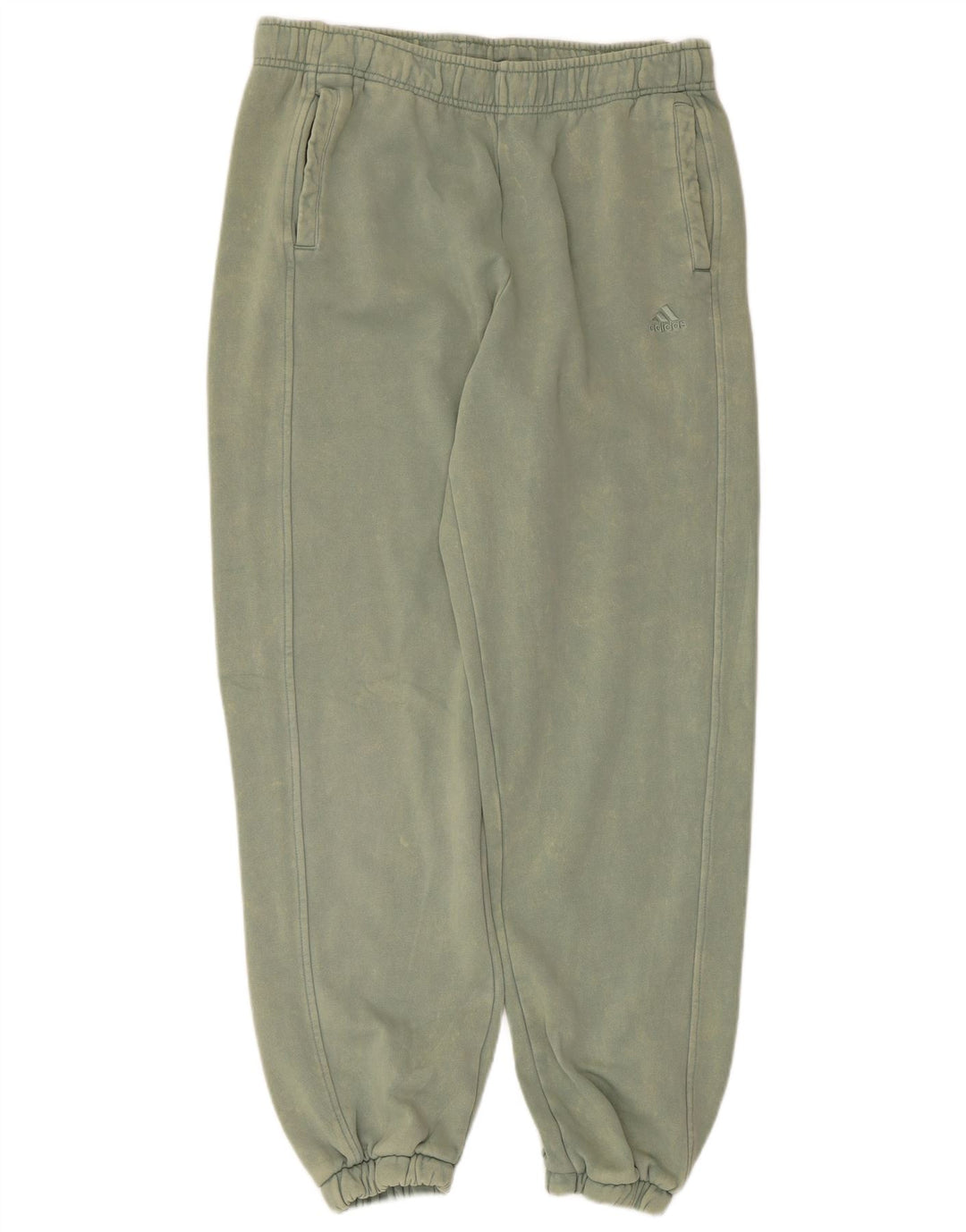 Adidas Mulheres Treino Calças Joggers UK 14 Médio Verde