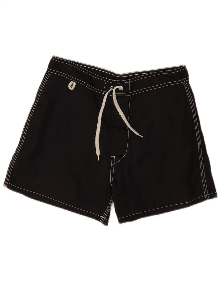 Shorts de natação masculino Sundek pequeno preto nylon