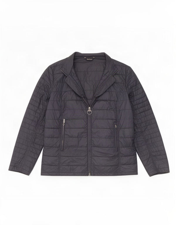 Jaqueta acolchoada feminina Barbour UK 16 grande azul marinho