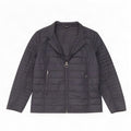 Jaqueta acolchoada feminina Barbour UK 16 grande azul marinho
