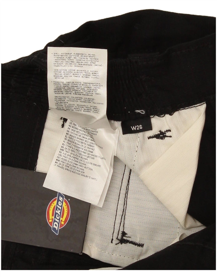 Calça cargo reta masculina DICKIES W26 L28 algodão preto
