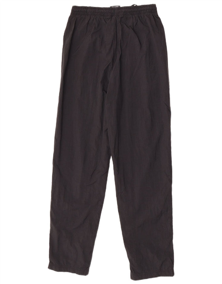 Calça de treino masculina Nike pequena preta de nylon