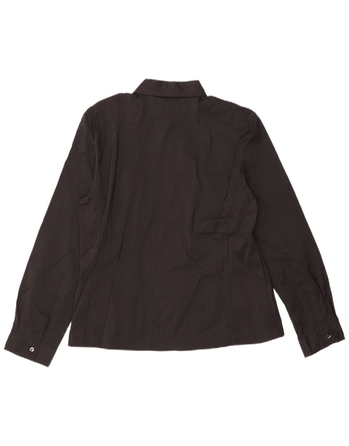 Camisa feminina Lacoste tamanho 44 grande algodão preto