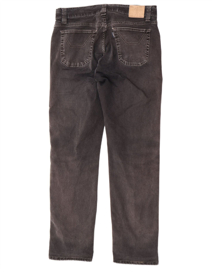 Jeckerson Calça jeans reta masculina W31 L30 algodão cinza