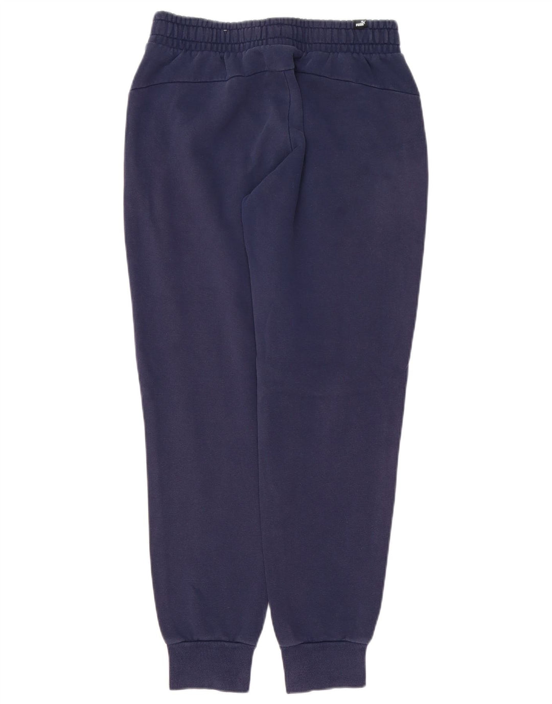 Calça de treino masculina Puma Joggers pequeno algodão azul marinho