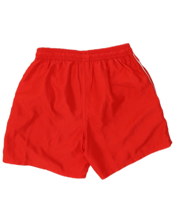 Diadora Mens Graphic Natação Shorts Médio Poliéster Vermelho