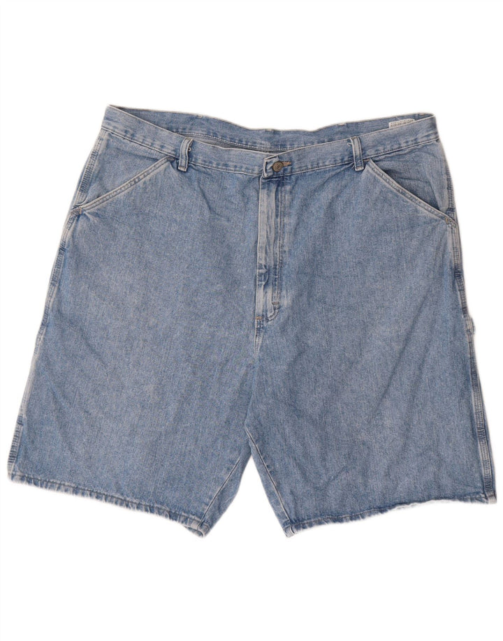 Shorts jeans cargo masculino WRANGLER W40 XL algodão azul