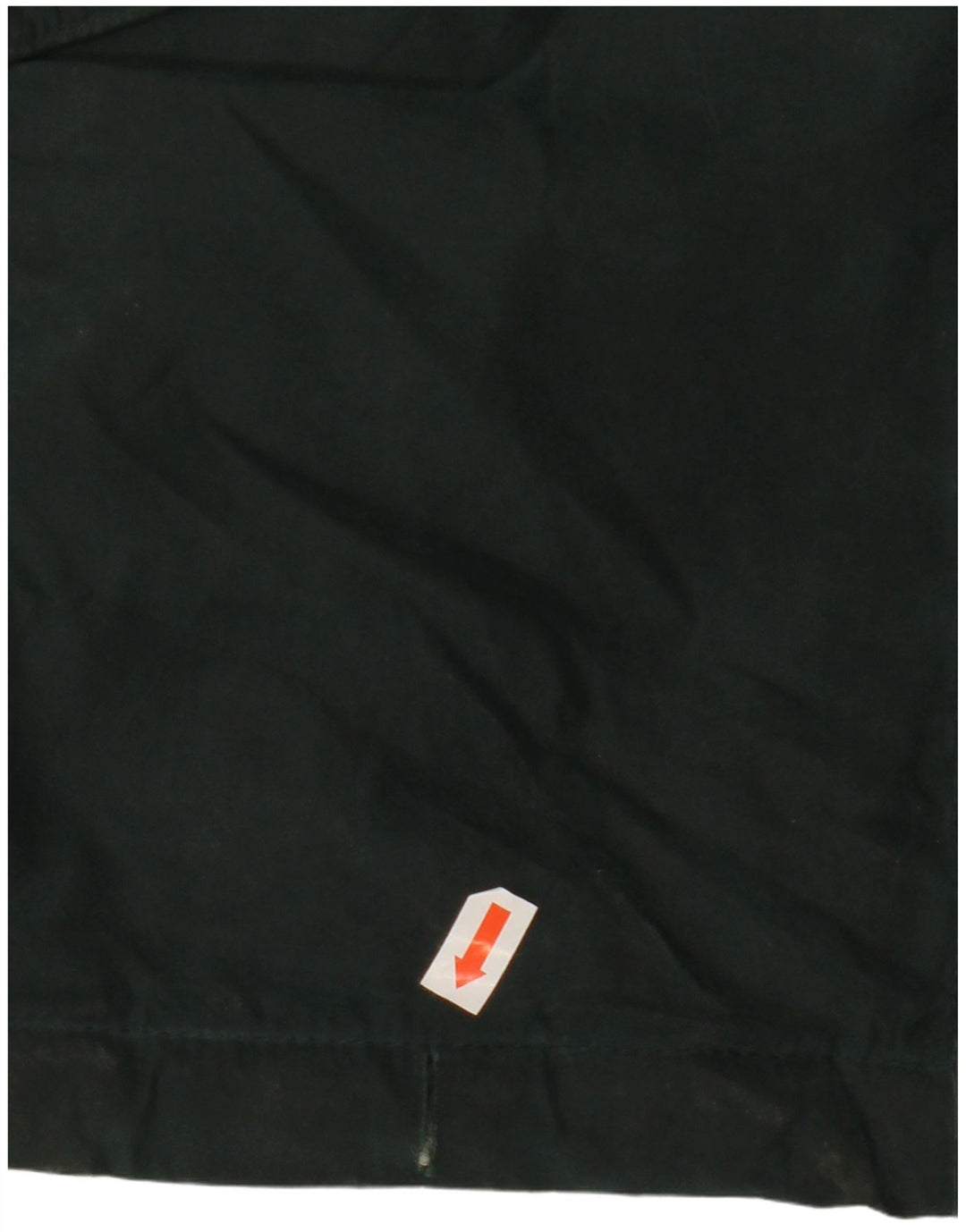 Jaqueta corta-vento feminina com capuz LONDON FOG UK 14 poliéster verde médio