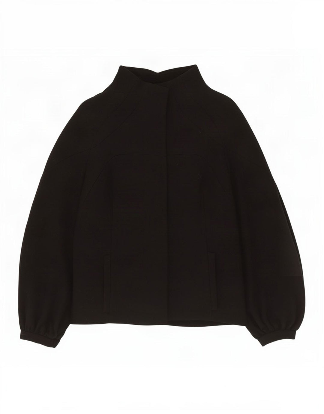 Jaqueta Blazer Feminina Zara Reino Unido 12 Lã Preta Média