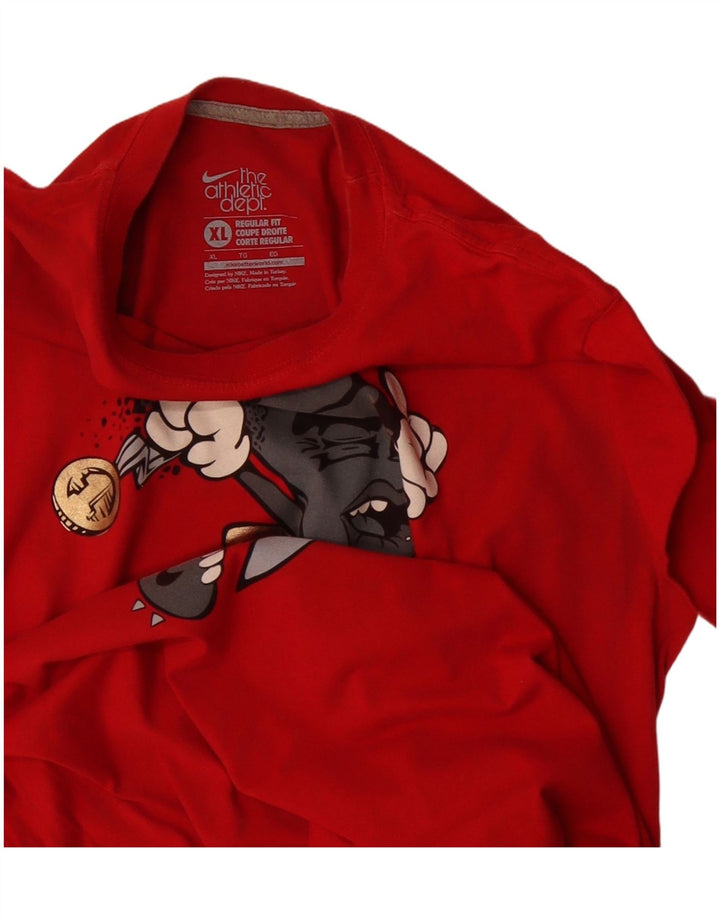 Camiseta Nike Masculina Regular Fit Graphic Top XL Vermelho