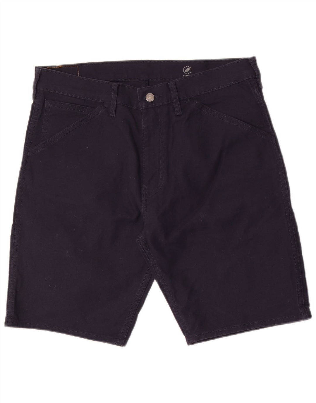 Shorts masculino Levi's 505 casual W34 grande algodão azul marinho