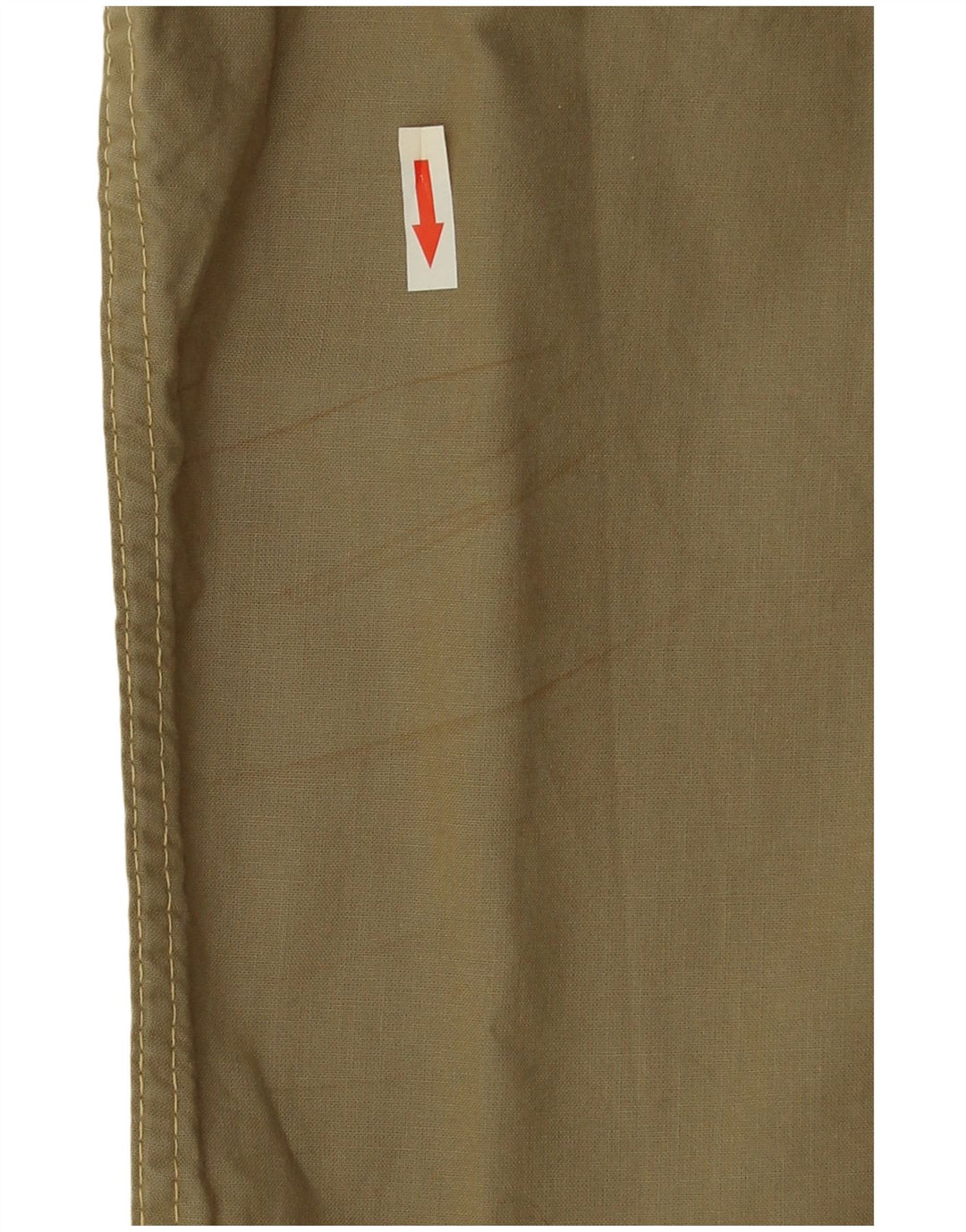 Calça casual reta masculina POP 84 W36 L31 cáqui