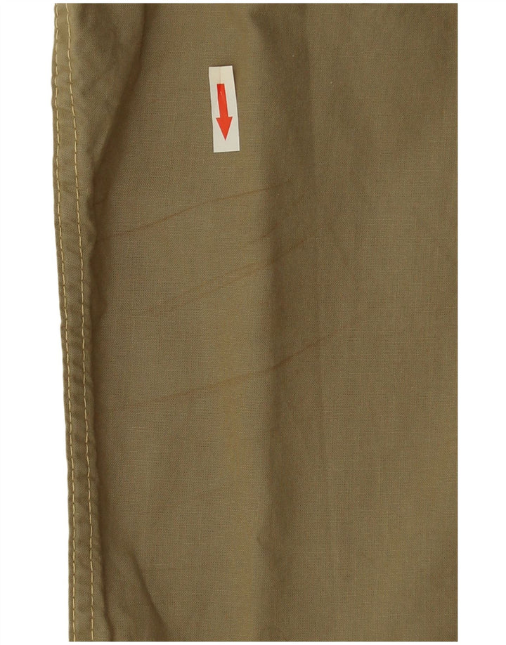 Calça casual reta masculina POP 84 W36 L31 cáqui