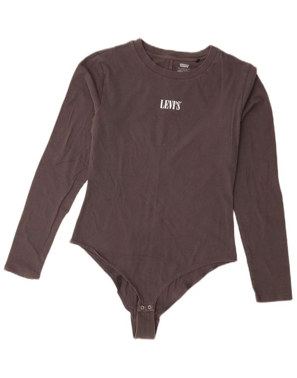 Body feminino Levi's UK 12 cinza médio