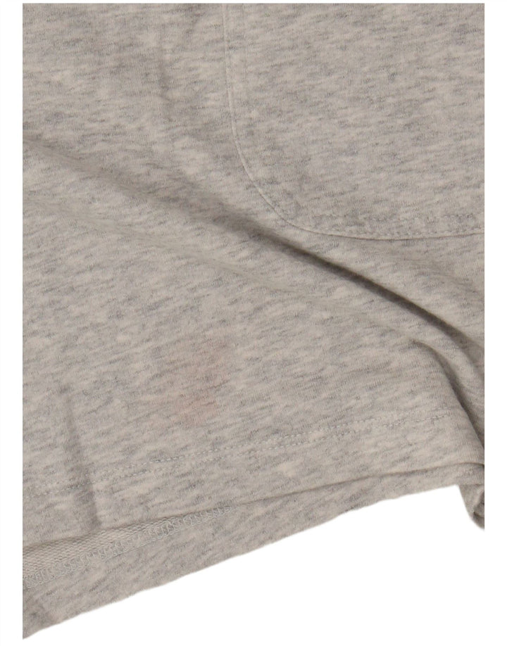 EDDIE BAUER Shorts esportivos femininos UK 20 2XL algodão manchado cinza