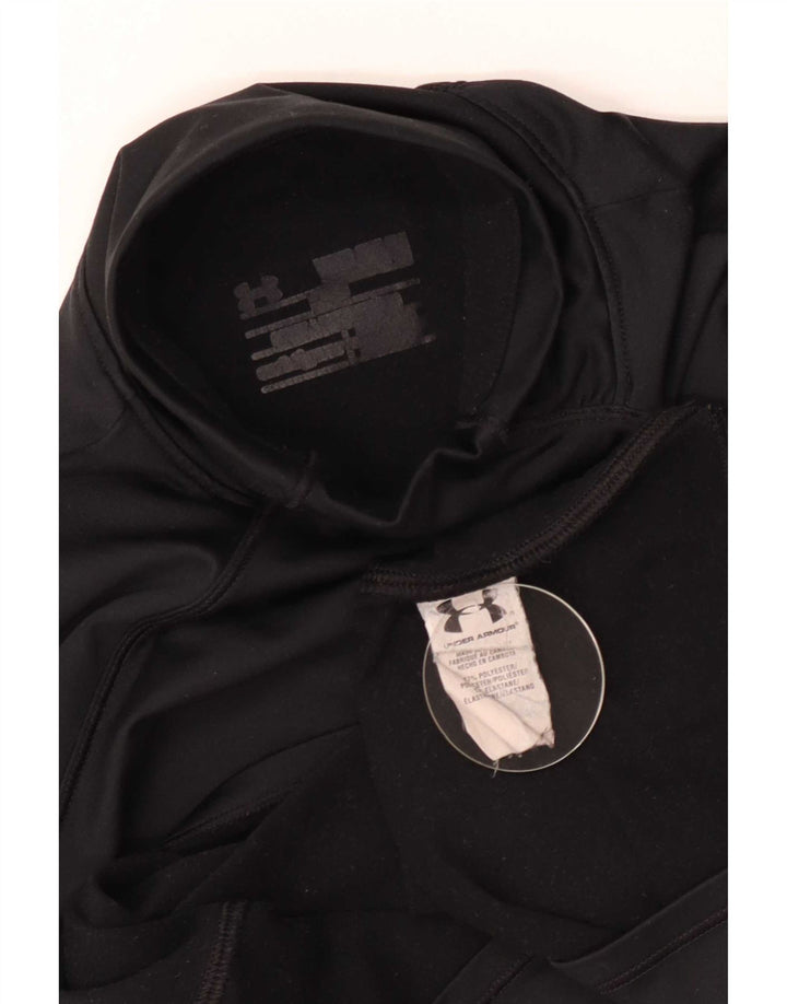 Under Armour Camiseta feminina gráfica manga comprida UK 4 XS poliéster preto