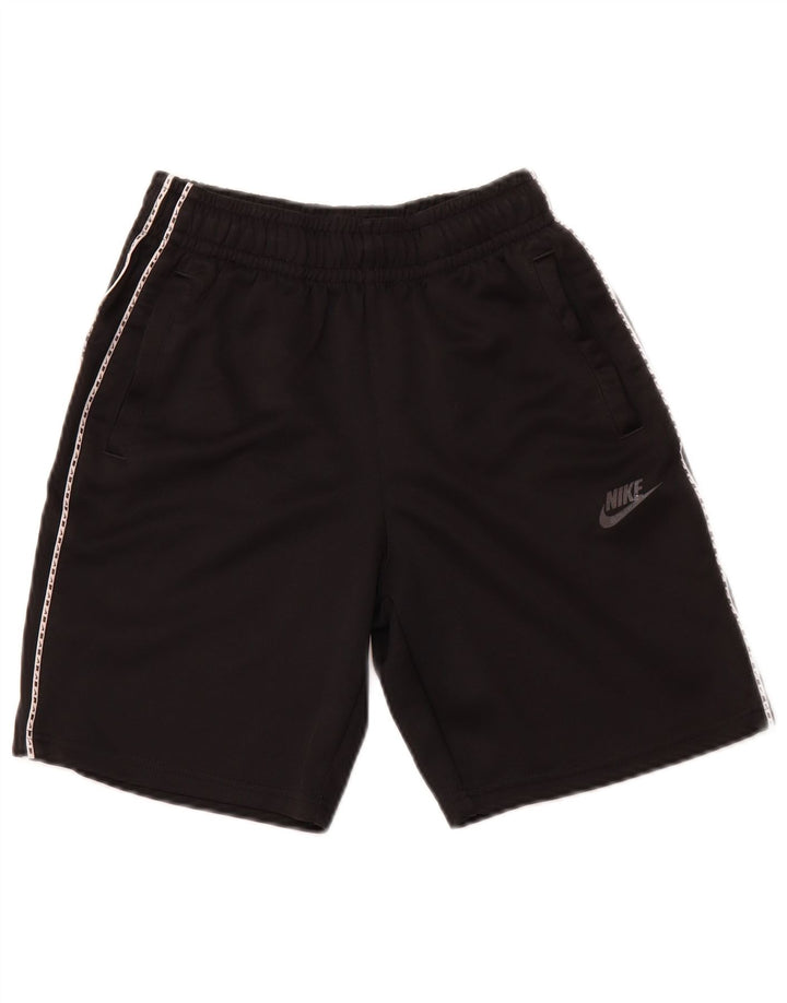 Shorts esportivos gráficos NIKE para meninos 12-13 anos, grande, preto, poliéster