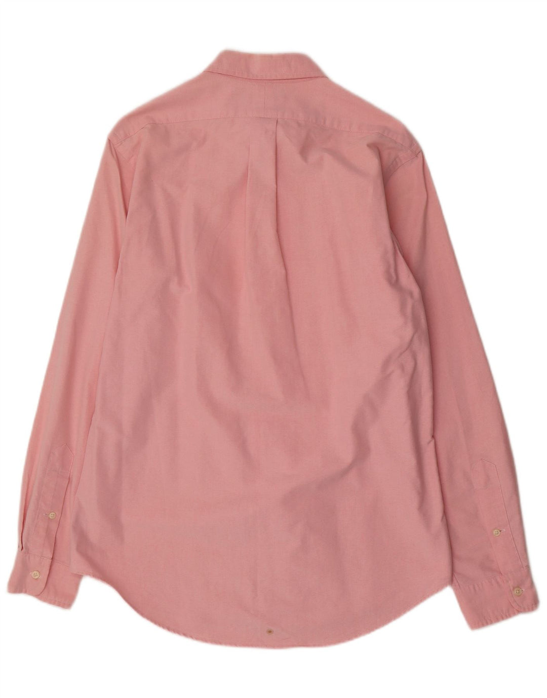 Polo Ralph Lauren Mens Custom Fit Camisa Médio Algodão Rosa