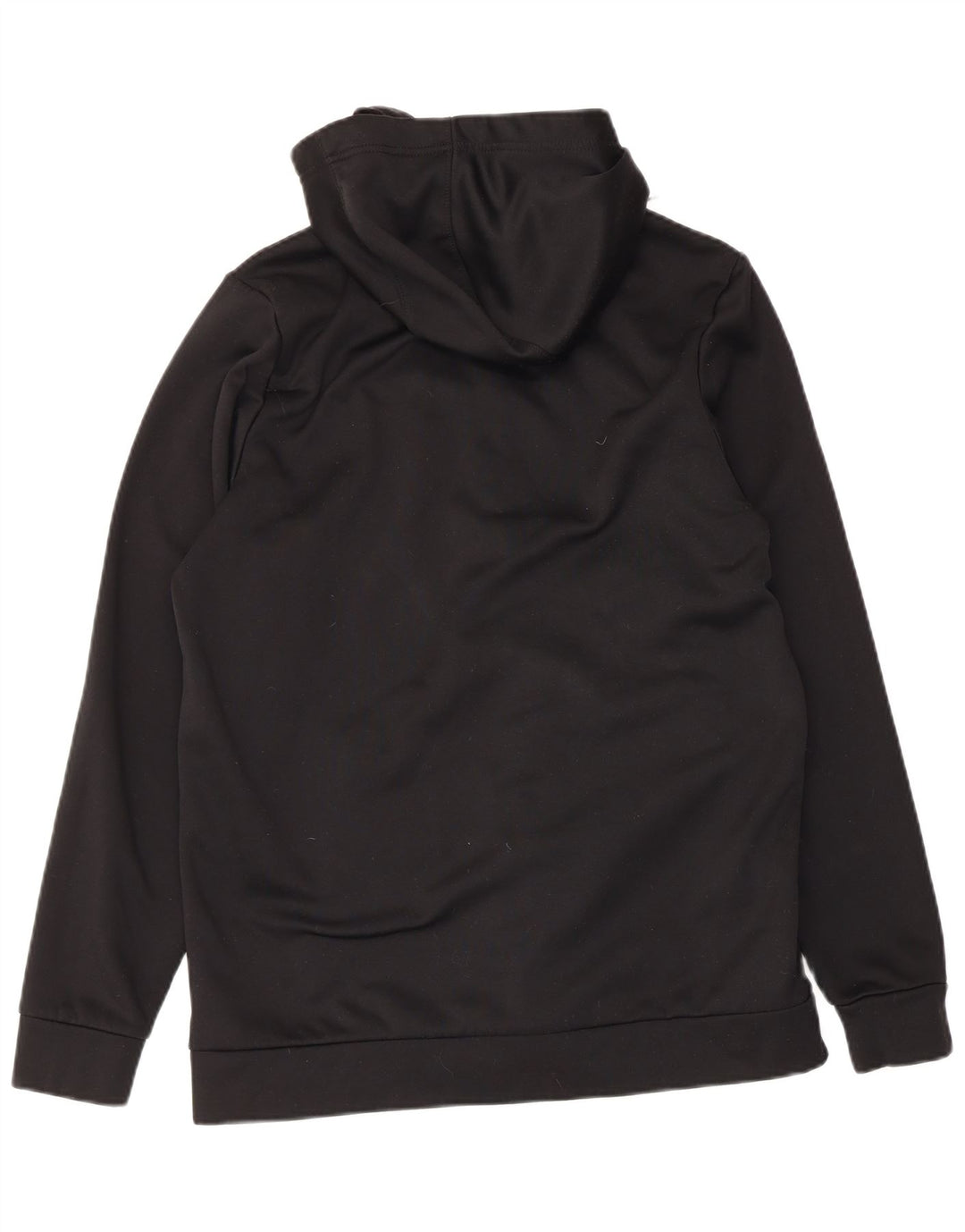Suéter masculino Nike Therma-Fit Zip com capuz médio preto poliéster