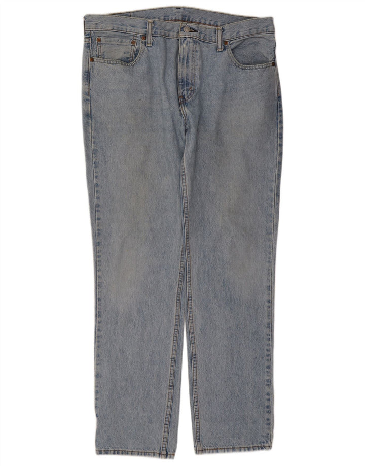 LEVI'S Masculino 511 Tapered Jeans W36 L32 Azul Algodão