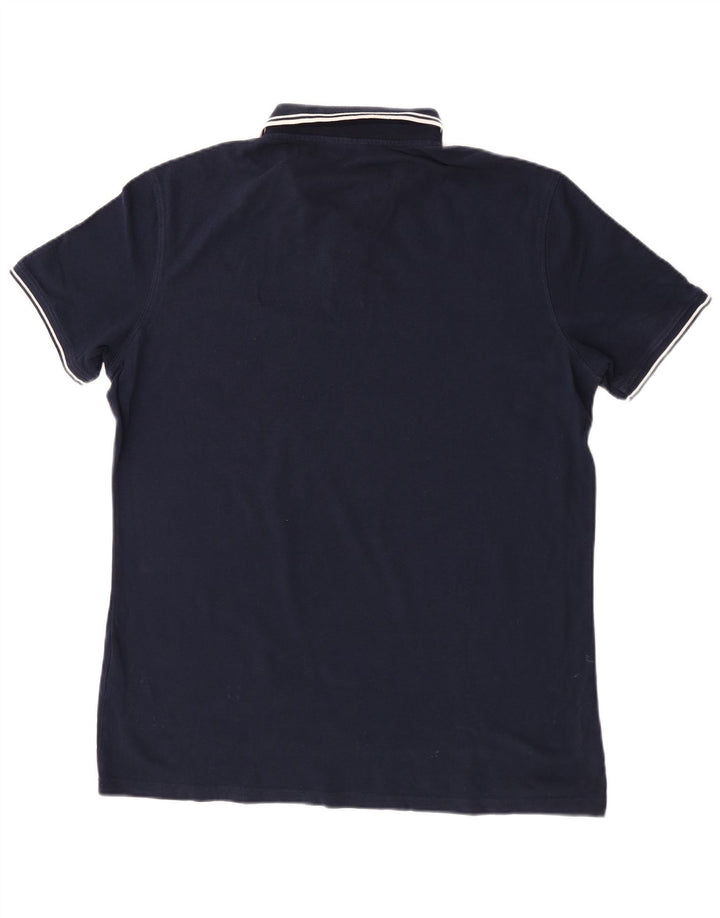 Camisa polo masculina Carrera 2XL algodão azul marinho