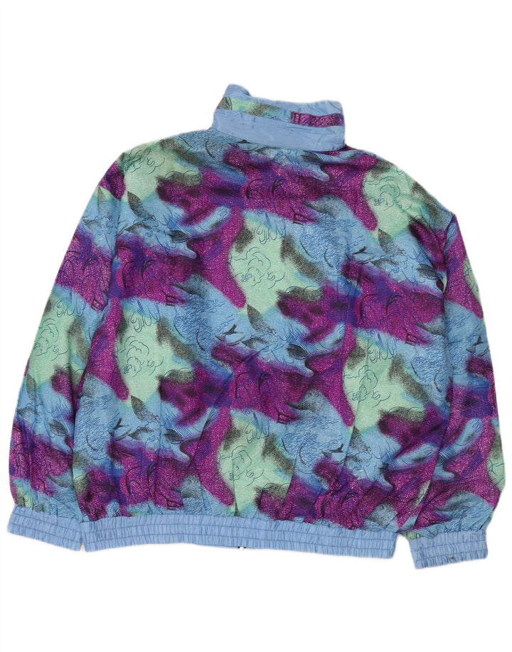 Casaco de treino masculino vintage XL multicolorido Tie Dye