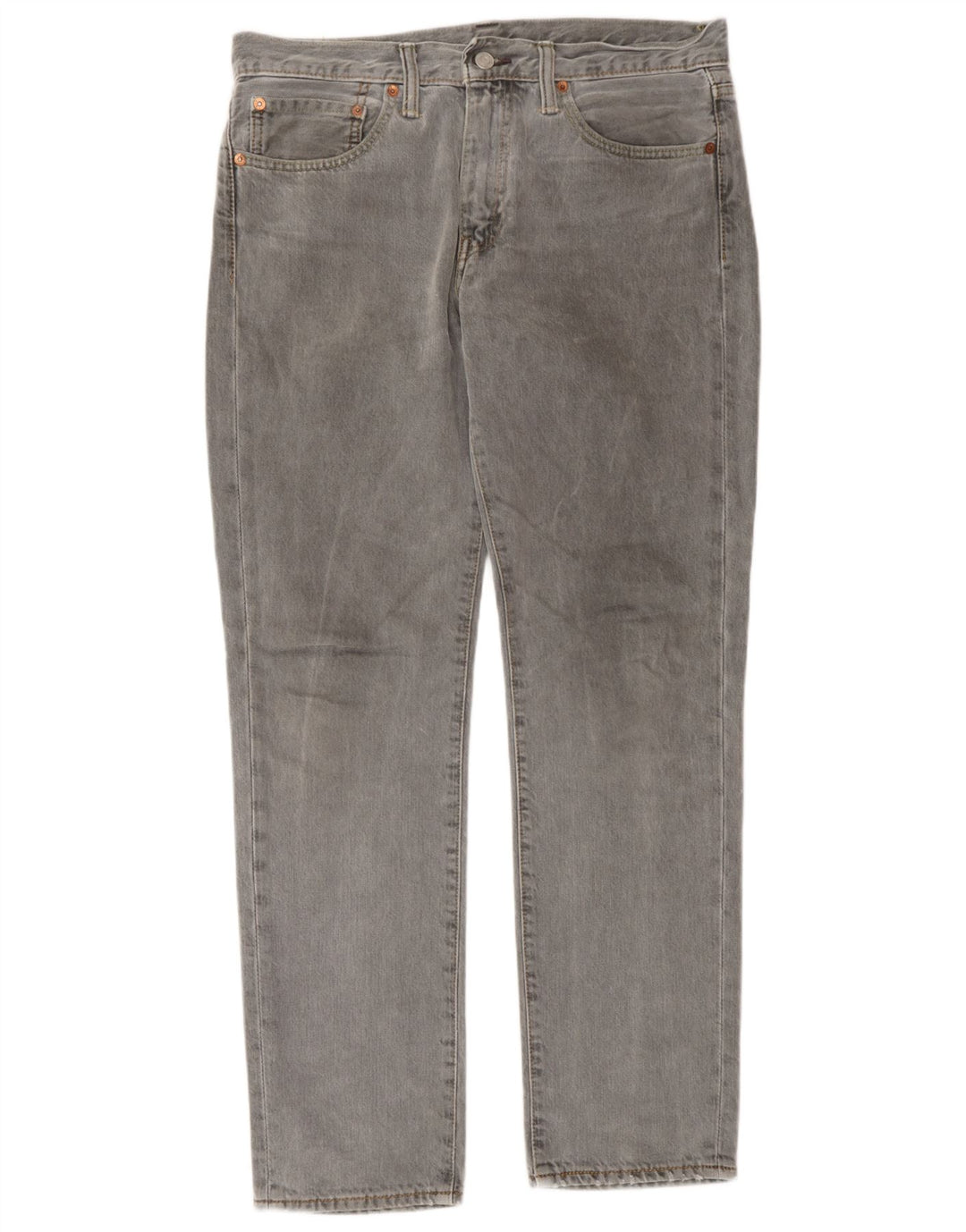 Calça jeans masculina Levi's 511 Slim Tapered W32 L30 cinza algodão
