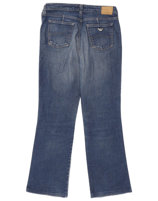 Armani feminino bootcut jeans W30 L28 algodão azul