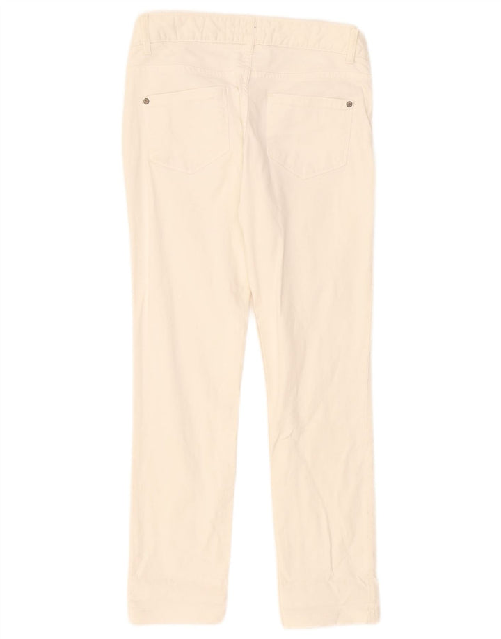 Calça jeans feminina Massimo Dutti W28 L27 branca