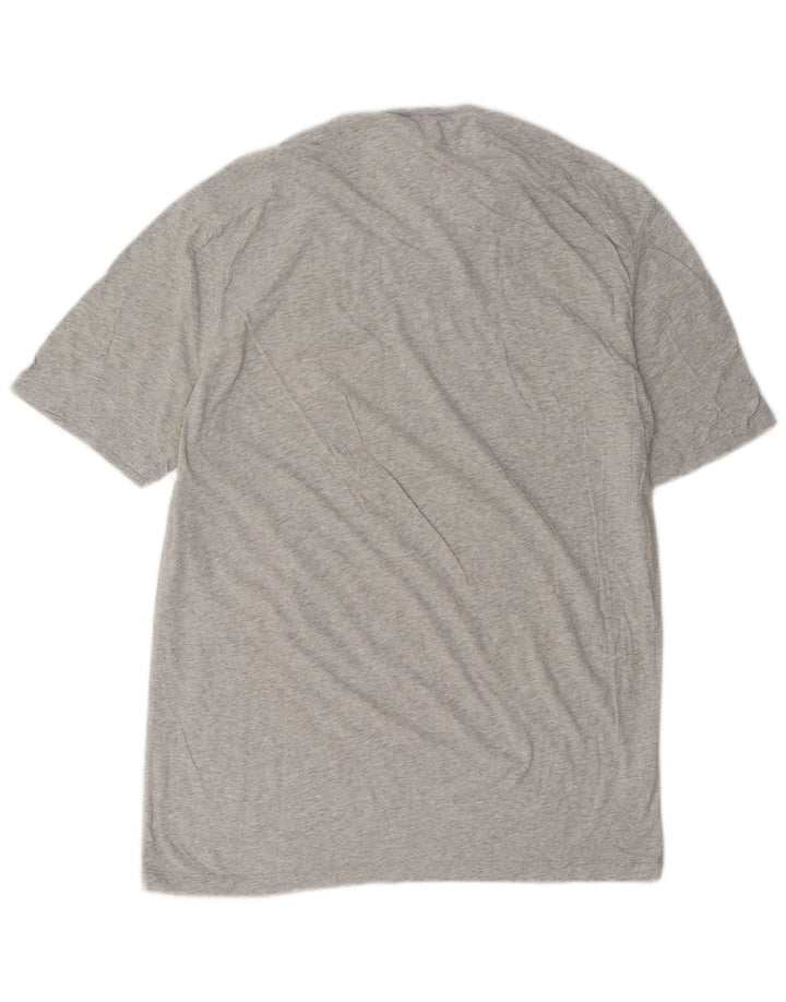Camiseta gráfica masculina Michael Kors Top cinza médio manchado