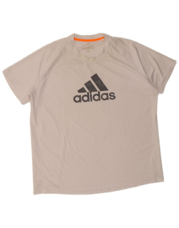 Adidas Camiseta Masculina Gráfica Top 2XL Branco