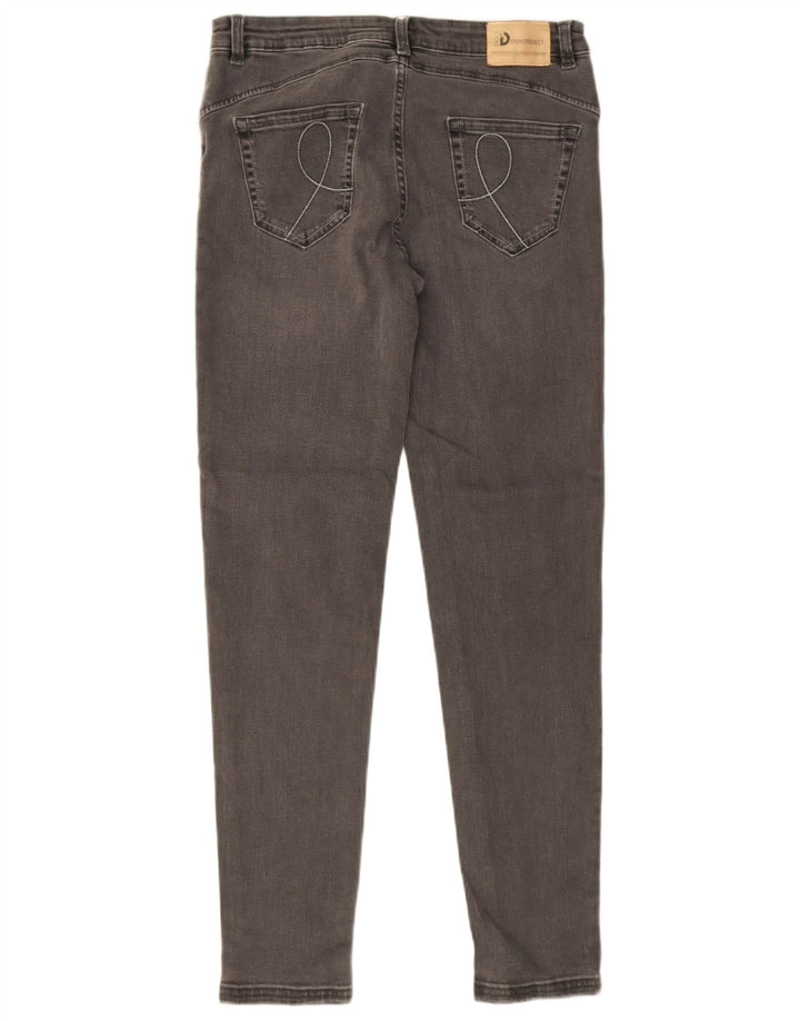 Calça jeans skinny feminina Dack IT 44 médio W30 L28 algodão cinza