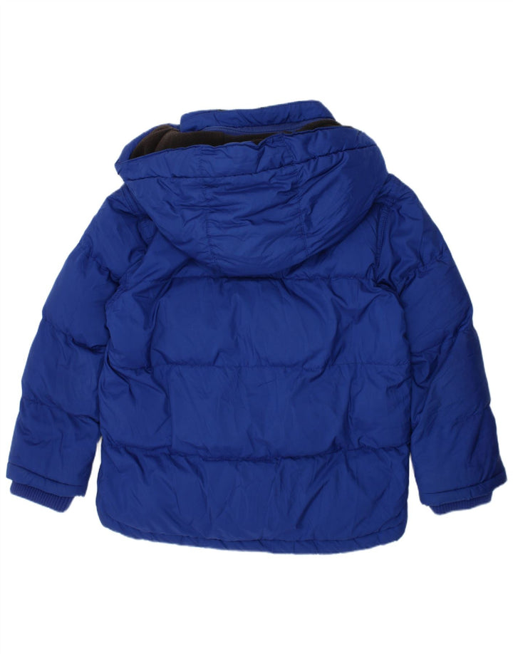 Casaco acolchoado com capuz TIMBERLAND menino 5-6 anos azul poliéster