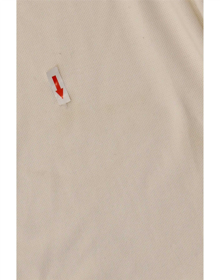 Camisa polo masculina Kappa XL algodão branco