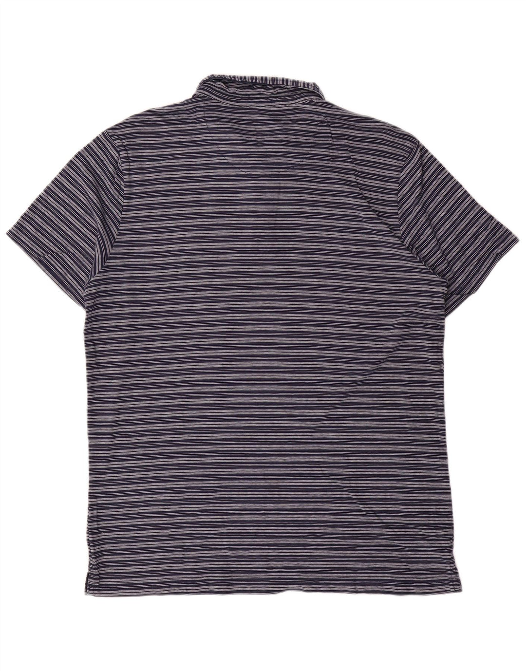 Camisa polo masculina Carrera grande listrada azul marinho