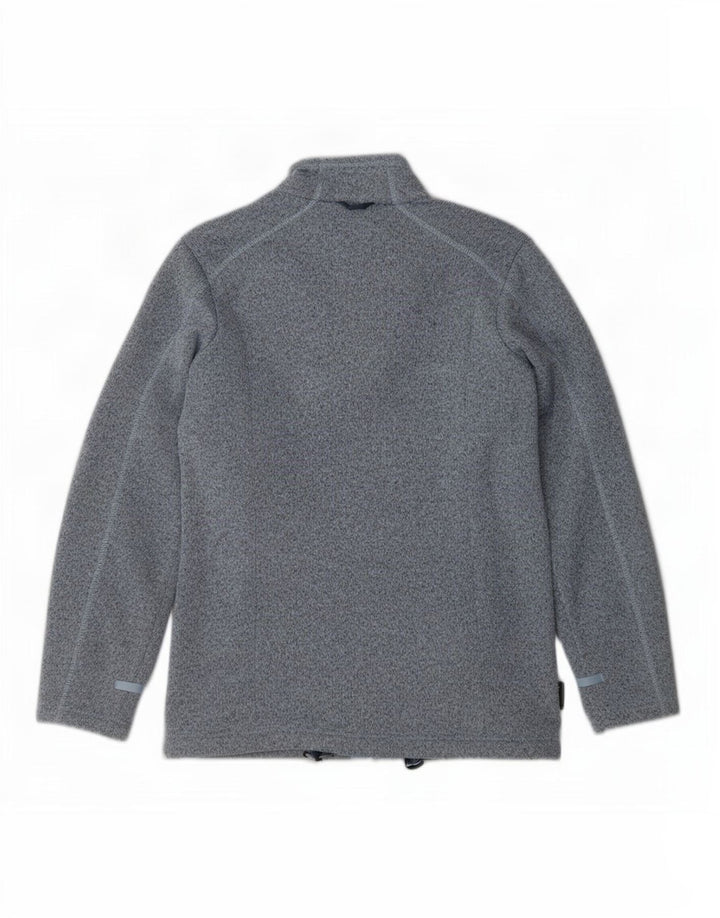 Jaqueta de treino feminina Jack Wolfskin Reino Unido 12 cinza médio manchado