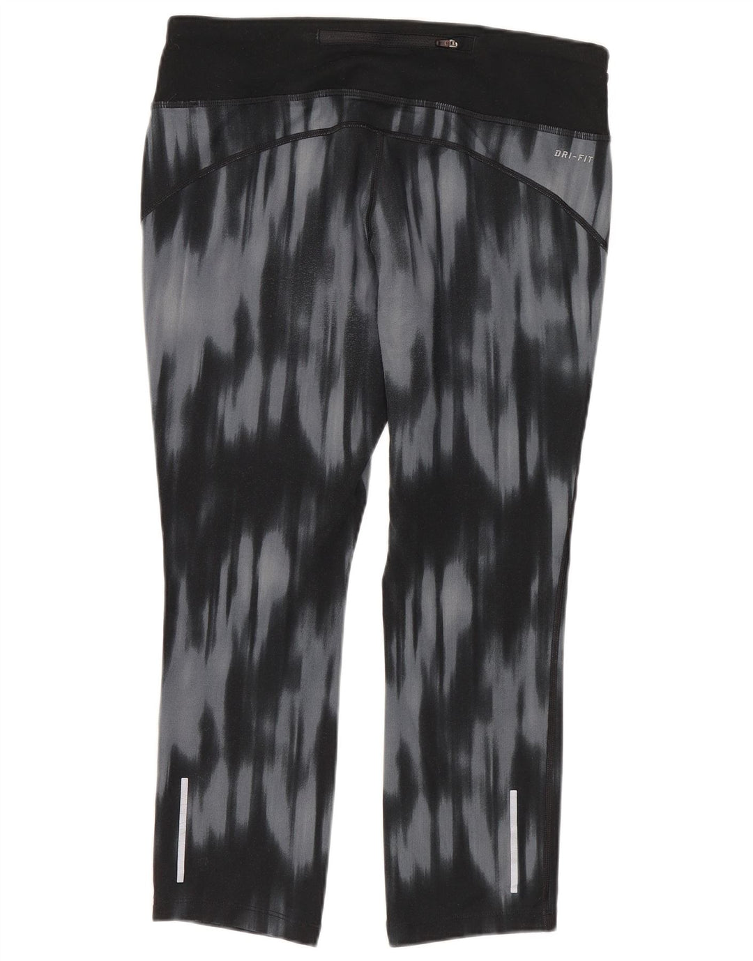 Leggings Nike Dri Fit Capri UK 12 Médio Azul Tie Dye Poliéster