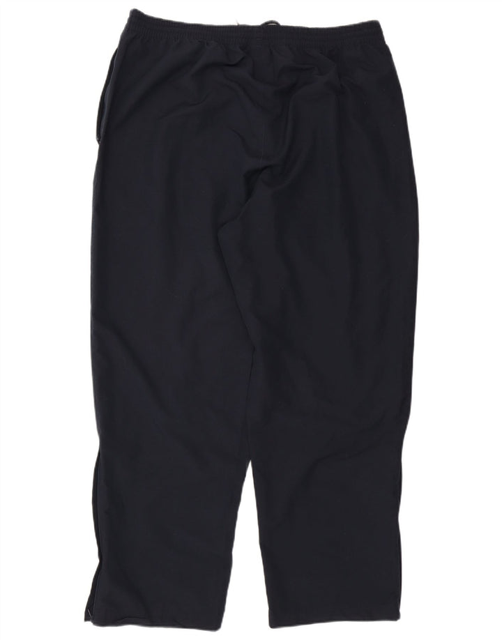 Calça de treino masculina Adidas 2XL poliéster azul marinho