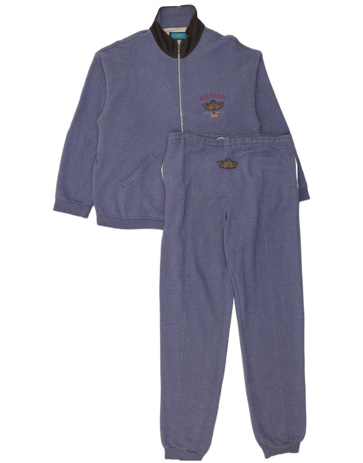 Belfe & Belfe Mens Graphic Treino Completo IT 50 Grande Azul