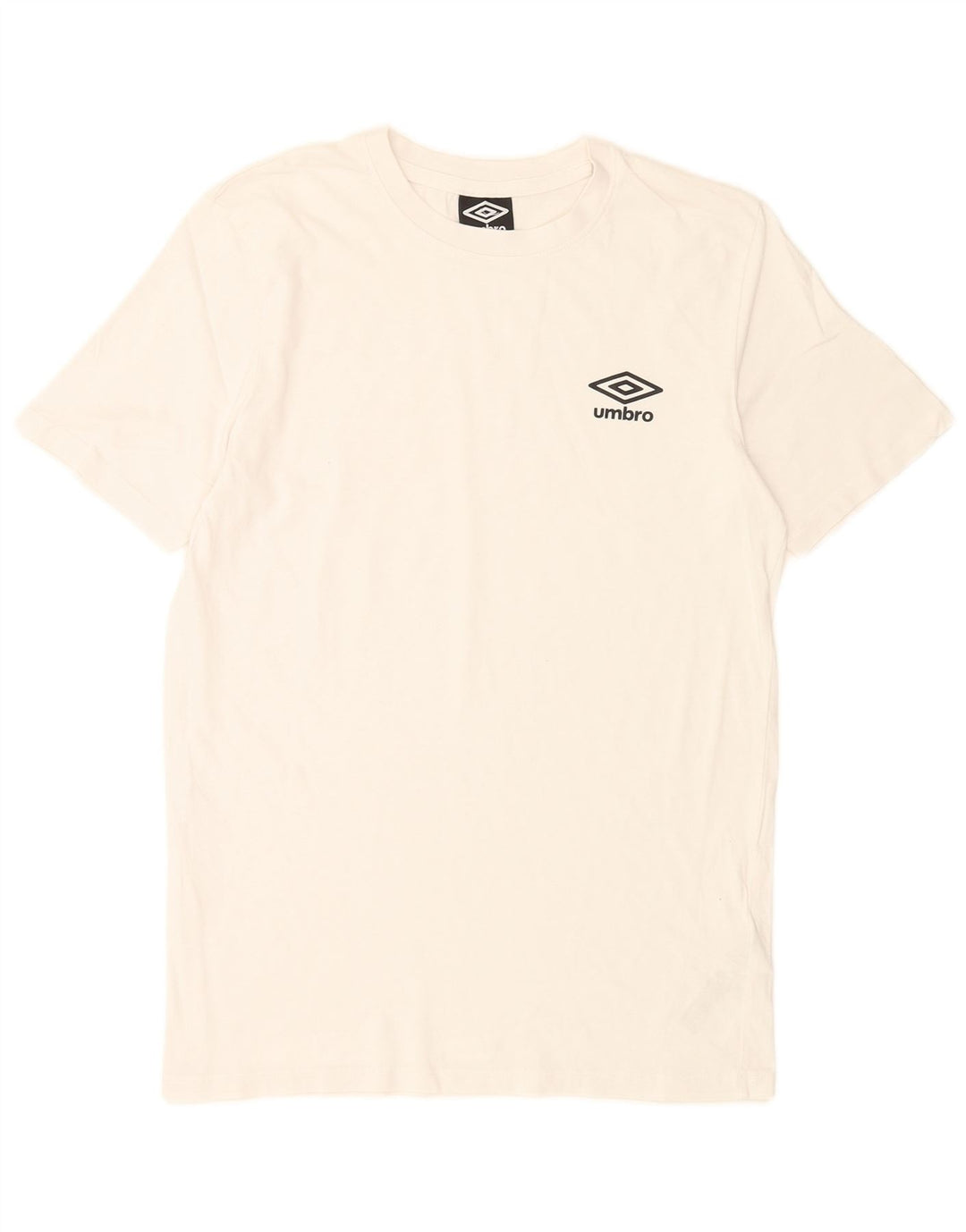 Umbro Camiseta Masculina Top Pequeno Algodão Branco